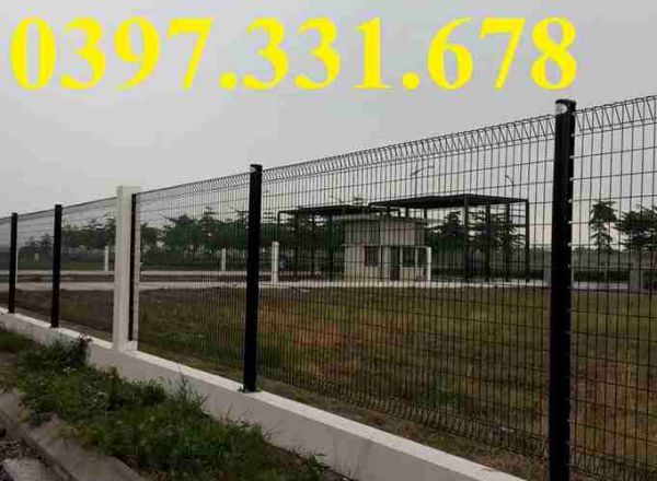 Hàng rào lưới thép hàn 4ly, 5ly, 6ly, hàng rào mạ kẽm, hàng rào sơn tĩnh điện giá ưu đãi