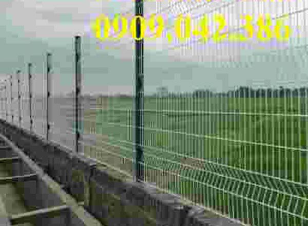Hàng rào lưới thép mạ kẽm nhúng nóng D4, D5, D6