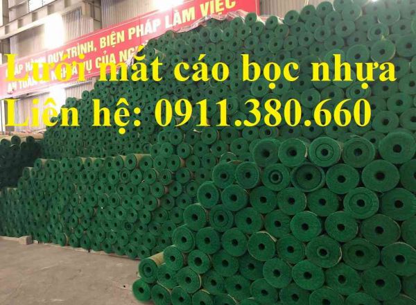 Lưới mắt cáo bọc nhựa khổ 0.5, 0.6, 1m/cuộn- Nhật Minh Hiếu