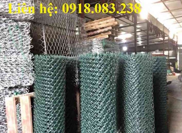 Lưới B40 bọc nhựa dạng cuộn, khung hàng rào B40 bọc nhựa - Nhật Minh Hiếu