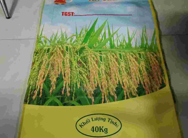 Bao lúa giống, bao đựng gạo in trục đồng, in flexo các loại thiết kế in theo yêu cầu