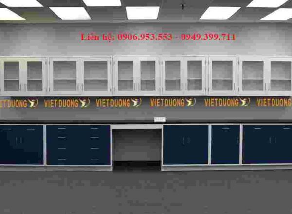 Chuyên tư vấn thiết kế lắp đặt Kệ treo tường PTN – Tủ treo tường phòng thí nghiệm   