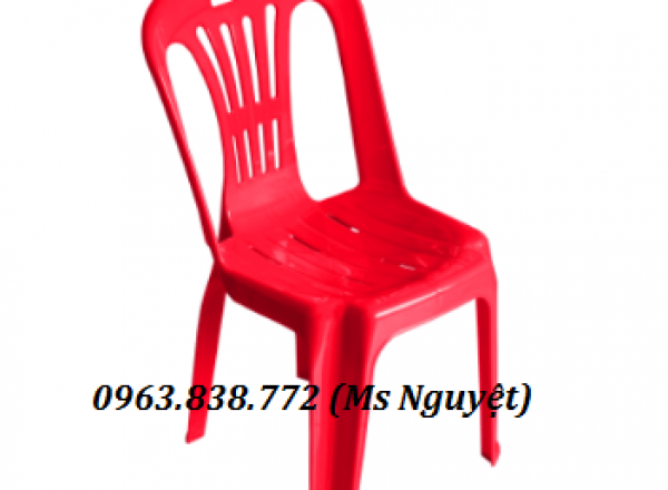 Ghế nhựa nhiều màu chuyên dùng cho các quán ăn, quán nước