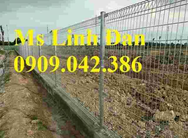 Hàng Rào mạ kẽm Lưới Phi 5 Mắt Lưới 50X200 mm, lưới thép hàng rào Mạ Kẽm Nhúng Nóng Chấn 2 Sóng