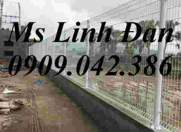 Hàng rào lưới thép mạ kẽm D6 a50x200, hàng rào mạ kẽm sơn tĩnh điện