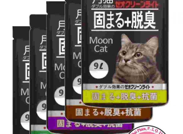 Cát vệ sinh cho mèo MOON CAT 9 lít chính hãng