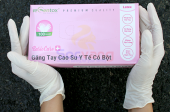 Găng tay Y tế Latex Regentox có bột ValueBox - Trắng