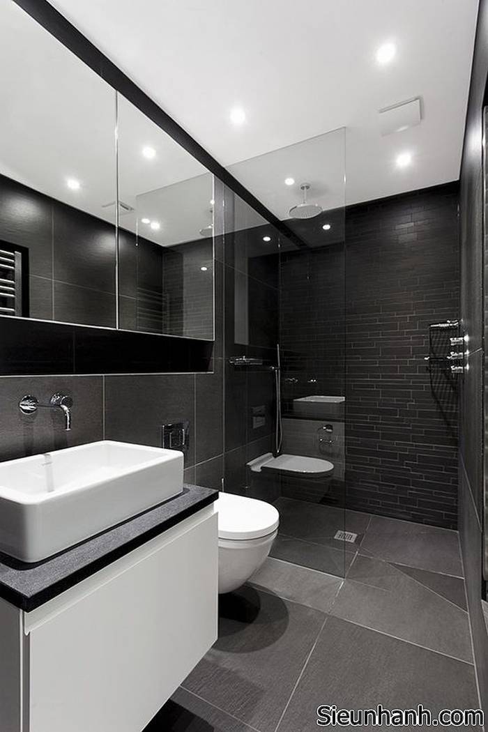 Kết hợp sự tinh tế và hiện đại, nhà vệ sinh hiện đại mang lại sự tiện nghi và đẳng cấp cho ngôi nhà của bạn.