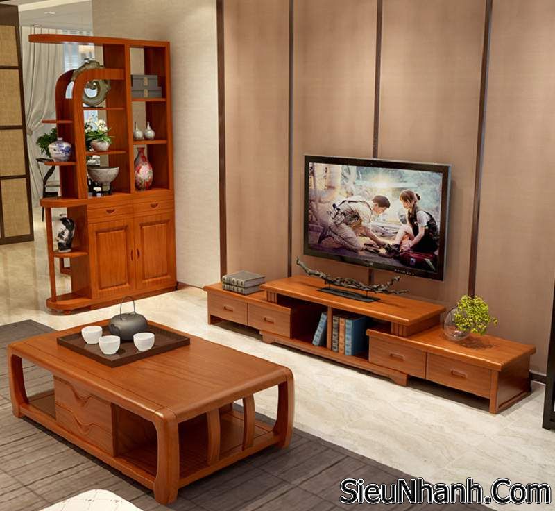 Kệ tivi cột nho con sóc gỗ gụ được xem là một trong những sản phẩm nội thất phong cách nhất của năm